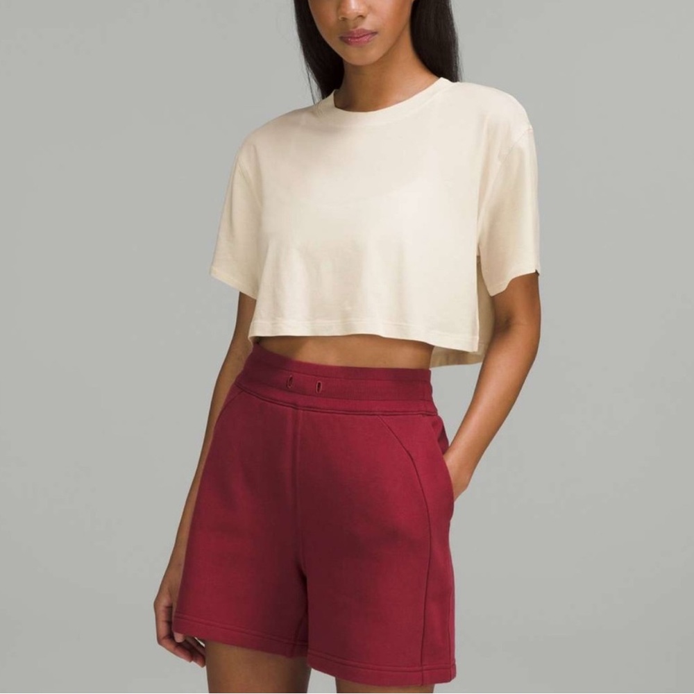 Lululemon All Yours Cropped Tee